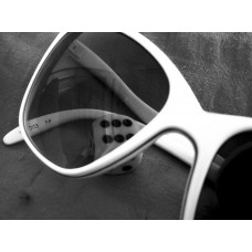 Oversized White Sunglasses